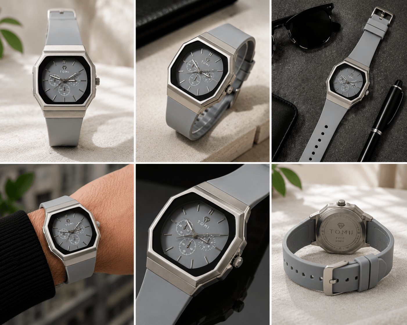 Elite Tomi Octagon Men's Watch