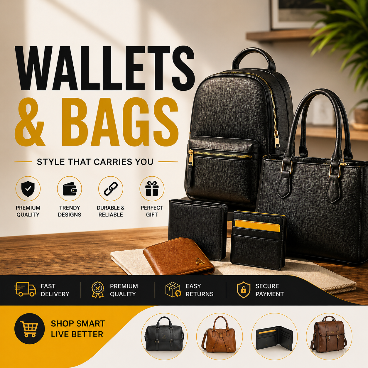 Wallets & Bags Banner