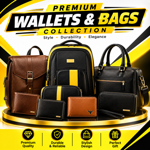 Wallets & Bags Collection - No Text