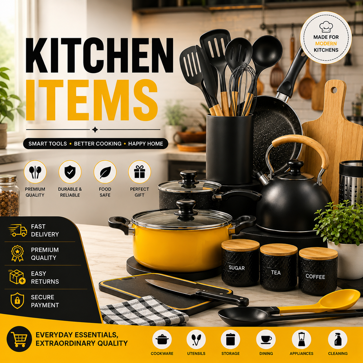 kitchen items