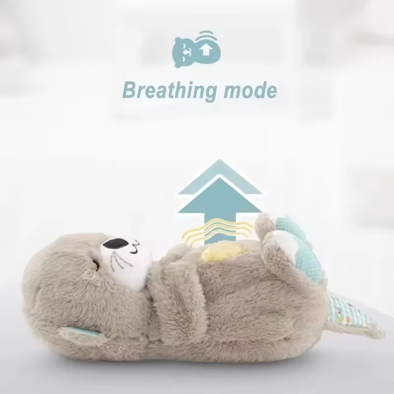 Breathing Bear Toy With Sound