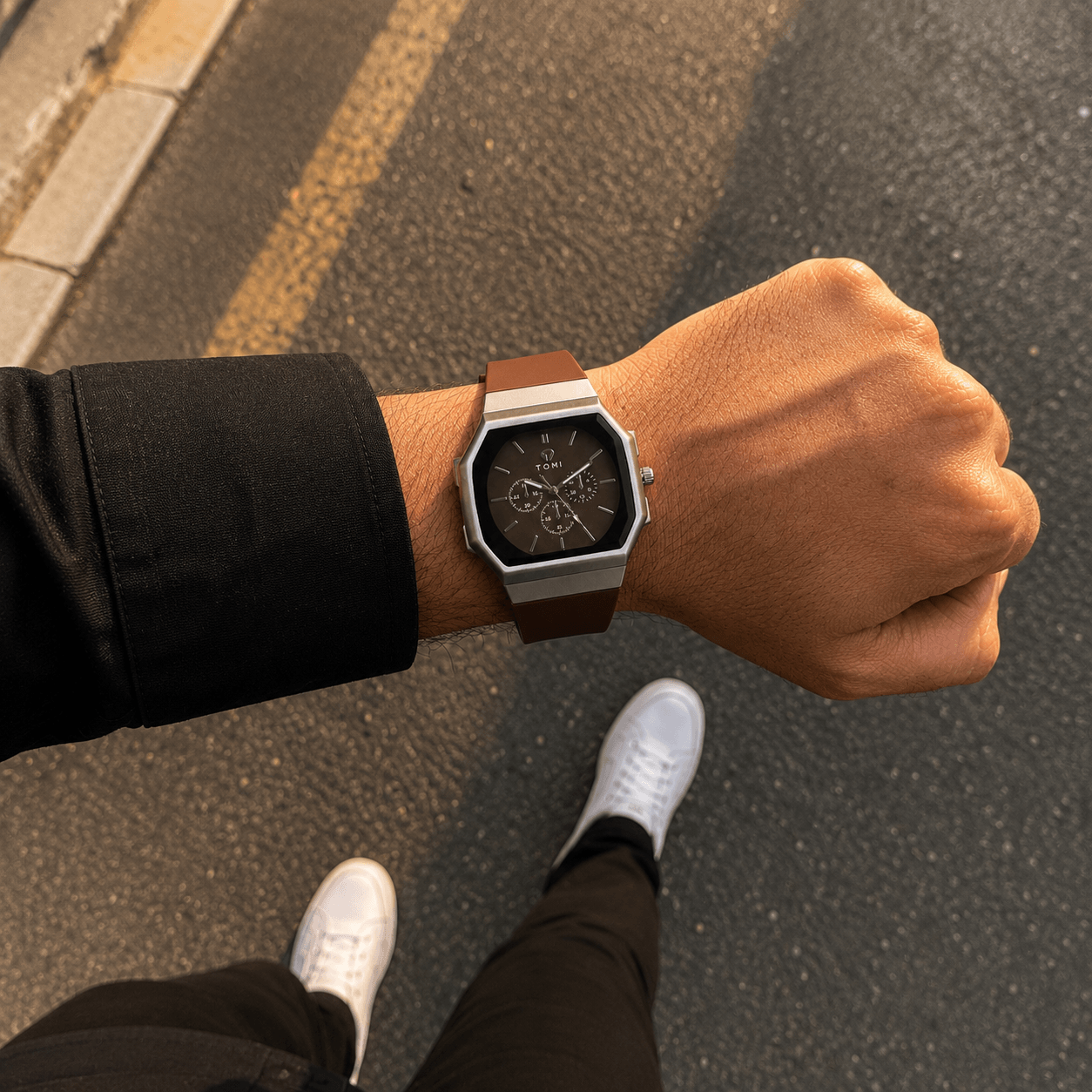 Elite Tomi Octagon Men's Watch