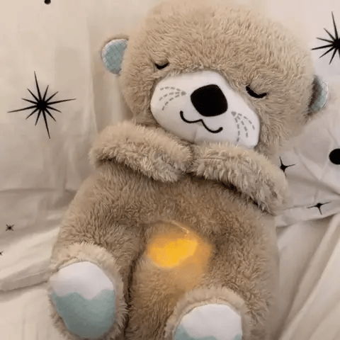 Breathing Bear Toy With Sound
