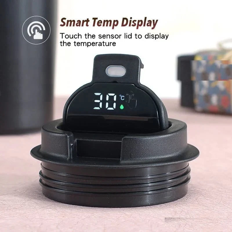 New Digital Display Coffee Thermos Cup ( Hot & Cold )